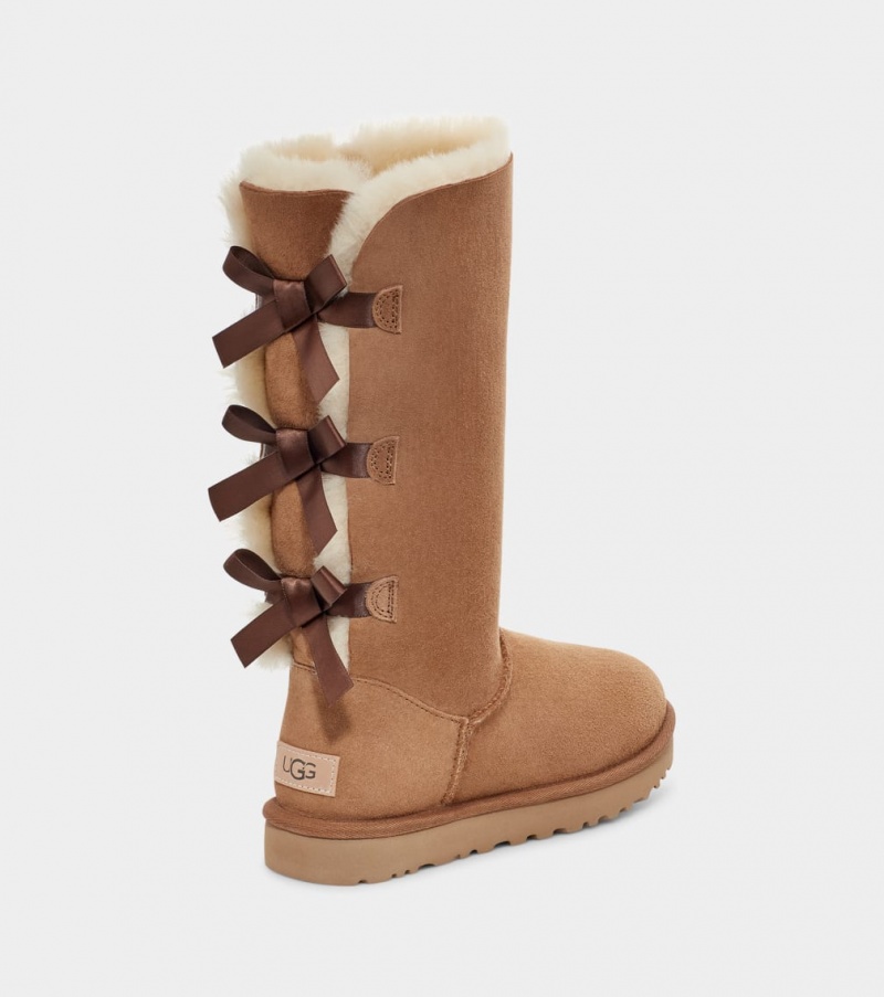 Ugg Höga Bailey Bow II Stövlar Dam Bruna | Sverige-20548