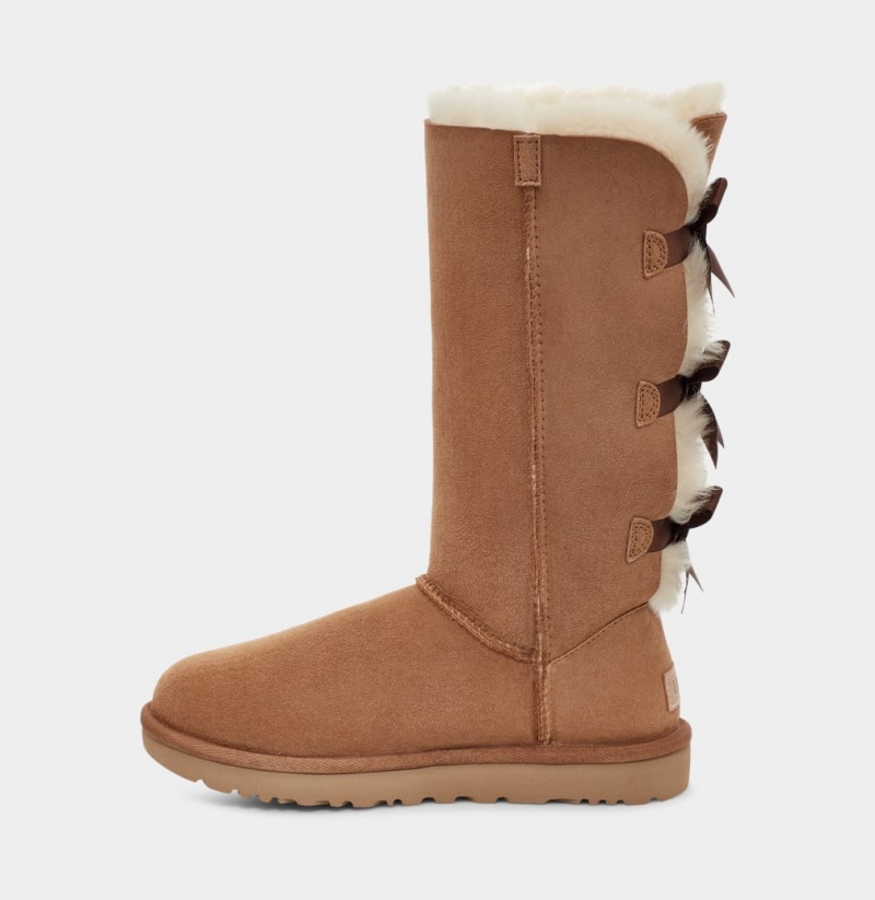 Ugg Höga Bailey Bow II Stövlar Dam Bruna | Sverige-20548