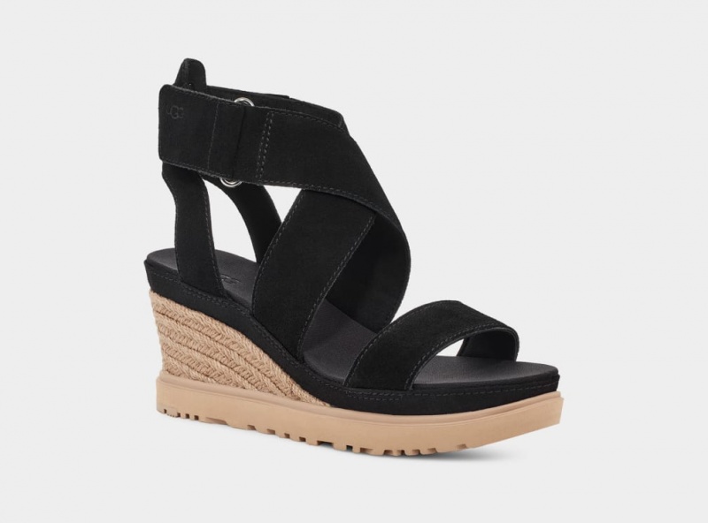 Ugg Ileana Ankle Sandaler Dam Svarta | Sverige-91308