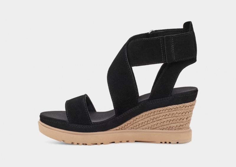 Ugg Ileana Ankle Sandaler Dam Svarta | Sverige-91308