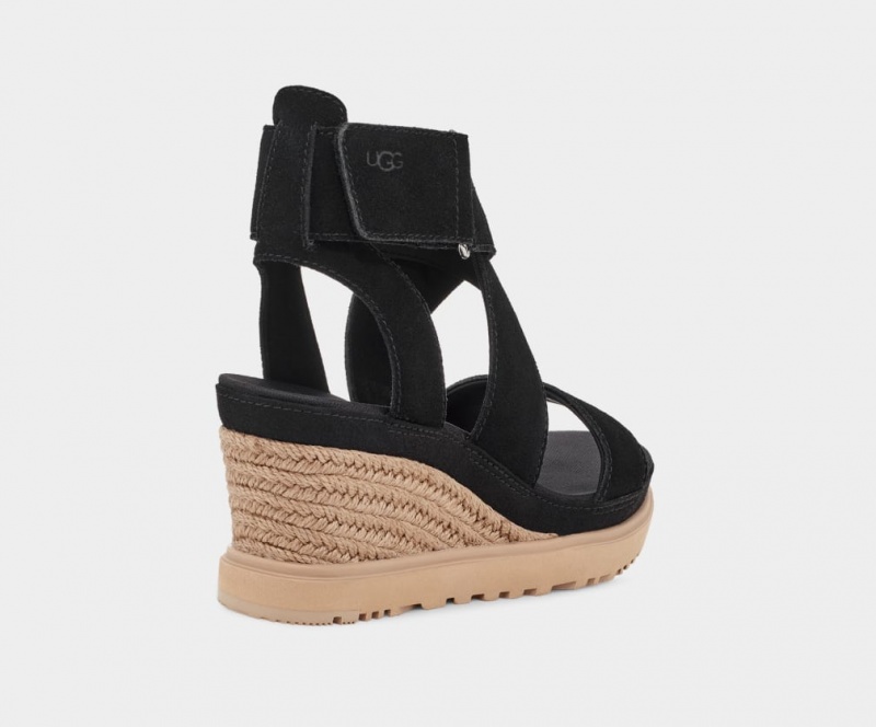 Ugg Ileana Ankle Sandaler Dam Svarta | Sverige-91308