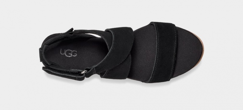 Ugg Ileana Ankle Sandaler Dam Svarta | Sverige-91308