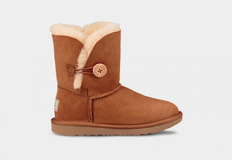 Ugg Korta Bailey Button II Stövlar Barn Bruna | Sverige-92785