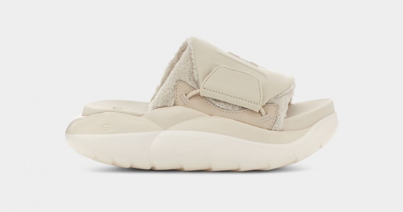 Ugg LA Cloud Badtofflor Sandaler Dam Ljusblå | Sverige-08217