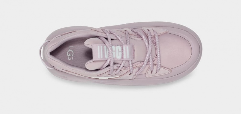 Ugg LA Cloud Spets Sneakers Dam Rosa Grå | Sverige-72314