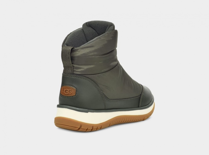 Ugg Lakesider Zip Ankle Stövlar Dam Olivgröna | Sverige-46280