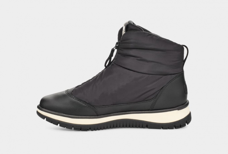 Ugg Lakesider Zip Ankle Stövlar Dam Svarta | Sverige-34051