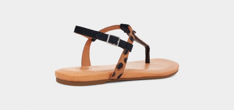 Ugg Madeena Flip Flop Sandaler Dam Bruna Svarta | Sverige-62137