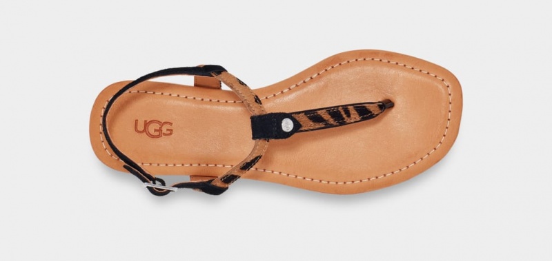 Ugg Madeena Flip Flop Sandaler Dam Bruna Svarta | Sverige-62137