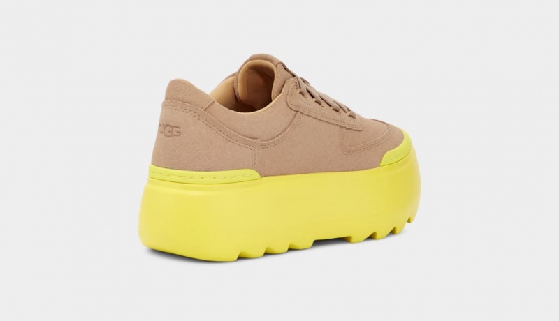 Ugg Marin Mega Spets Sneakers Dam Bruna | Sverige-78521