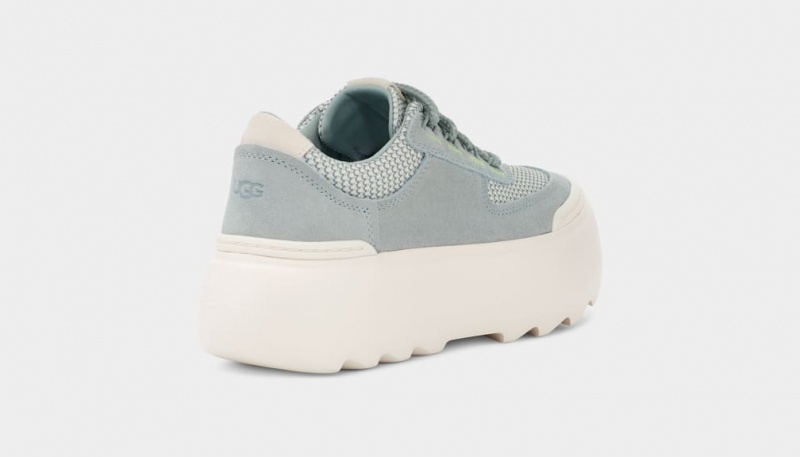 Ugg Marin Mega Spets Sneakers Dam Gröna | Sverige-61840