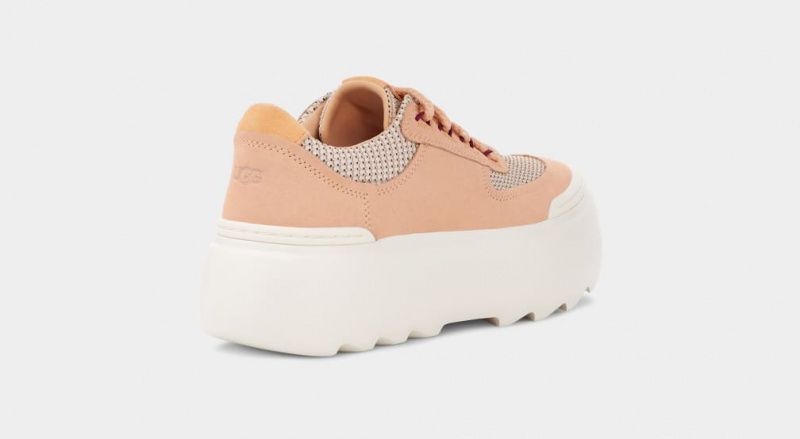 Ugg Marin Mega Spets Sneakers Dam Korall | Sverige-68725