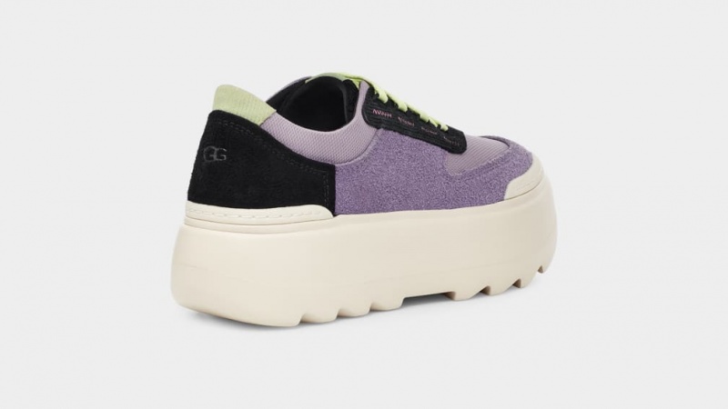 Ugg Marin Mega Spets Sneakers Dam Lila | Sverige-25389