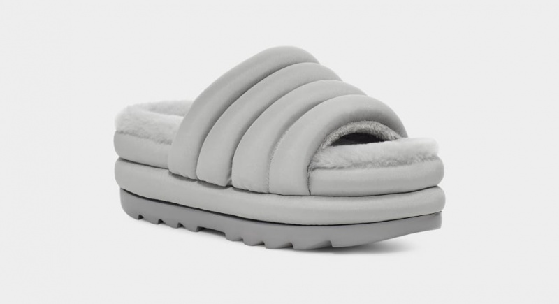 Ugg Maxi Badtofflor Sandaler Dam Grå | Sverige-08257