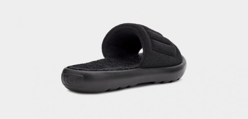 Ugg Mini Badtofflor Sandaler Dam Svarta | Sverige-75834