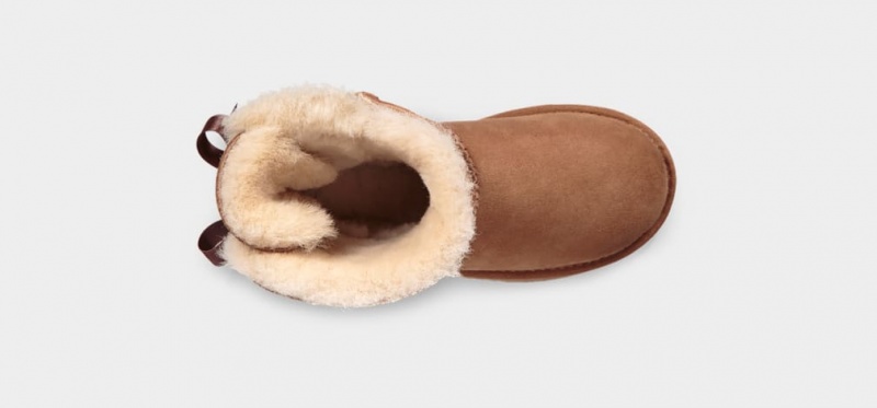 Ugg Mini Bailey Bow II Stövlar Barn Bruna | Sverige-08594