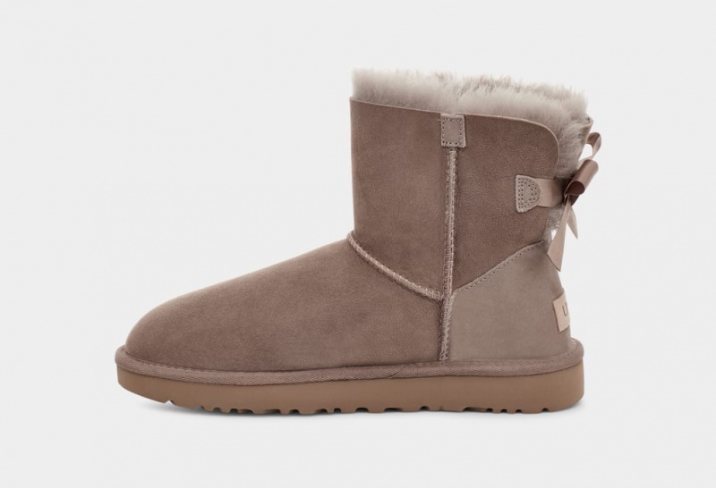 Ugg Mini Bailey Bow II Stövlar Dam Bruna | Sverige-04257