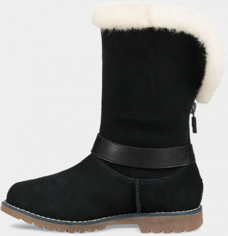 Ugg Nessa Stövlar Barn Svarta | Sverige-89761