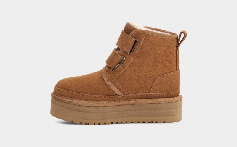 Ugg Neumel Platform Stövlar Barn Bruna | Sverige-70392