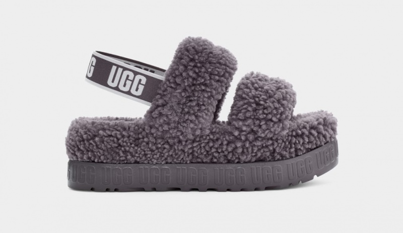 Ugg Oh Fluffita Badtofflor Tofflor Dam Lila | Sverige-41093