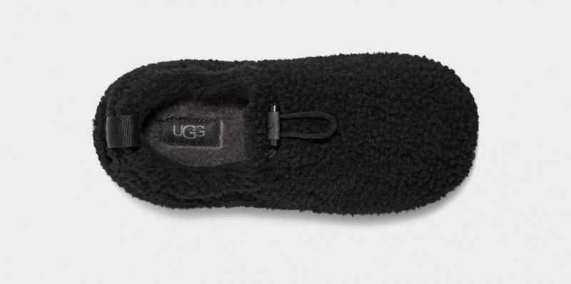 Ugg Plushy Tofflor Dam Svarta | Sverige-97853