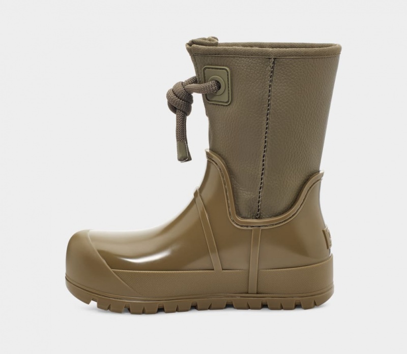 Ugg Raincloud Toggle Stövlar Dam Olivgröna | Sverige-61320