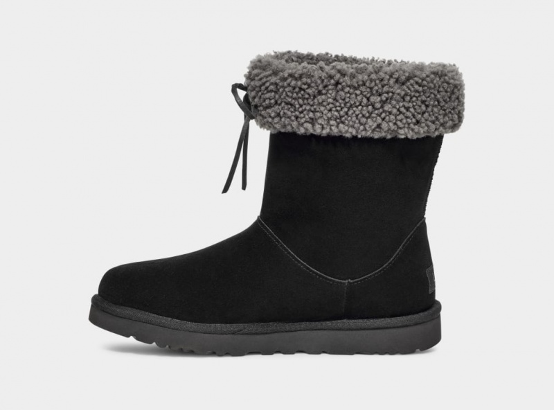 Ugg Sarissa Shearling Korta Stövlar Dam Svarta | Sverige-38274