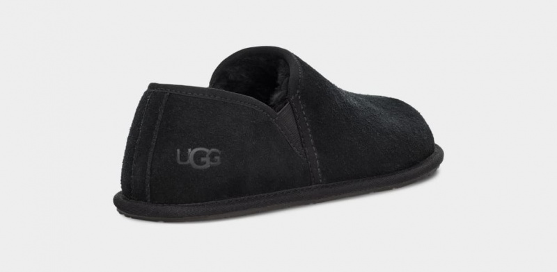 Ugg Scuff Romeo II Tofflor Herr Svarta | Sverige-45602