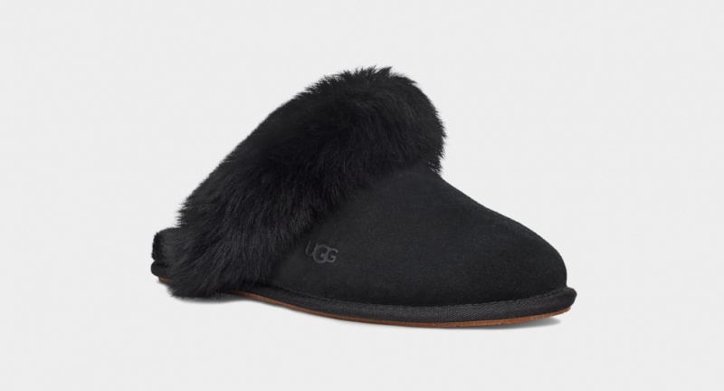 Ugg Scuff Sis Tofflor Dam Svarta | Sverige-83540