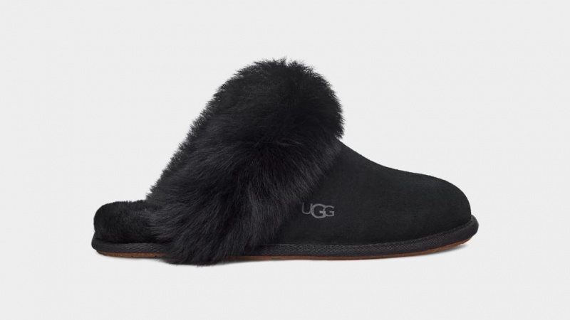 Ugg Scuff Sis Tofflor Dam Svarta | Sverige-83540