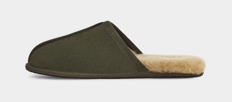 Ugg Scuff Tofflor Herr Olivgröna | Sverige-13708