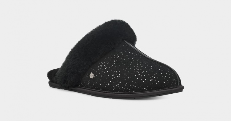 Ugg Scuffette II Metallic Spots Tofflor Dam Svarta | Sverige-58724