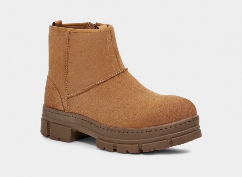 Ugg Skyview Classic Pull-On Mocka Stövlar Herr Bruna | Sverige-80569