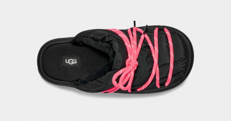 Ugg Spaceslider Tech Badtofflor Tofflor Dam Svarta | Sverige-07621