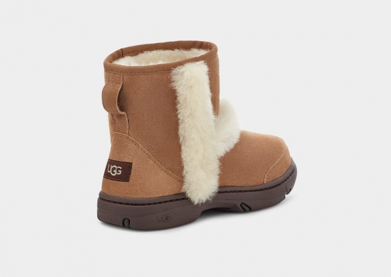 Ugg Sunburst Mini Stövlar Dam Bruna | Sverige-29481