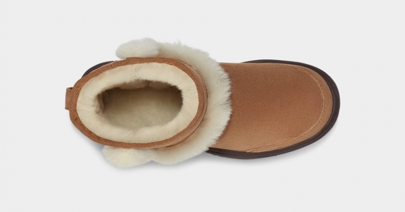 Ugg Sunburst Mini Stövlar Dam Bruna | Sverige-29481