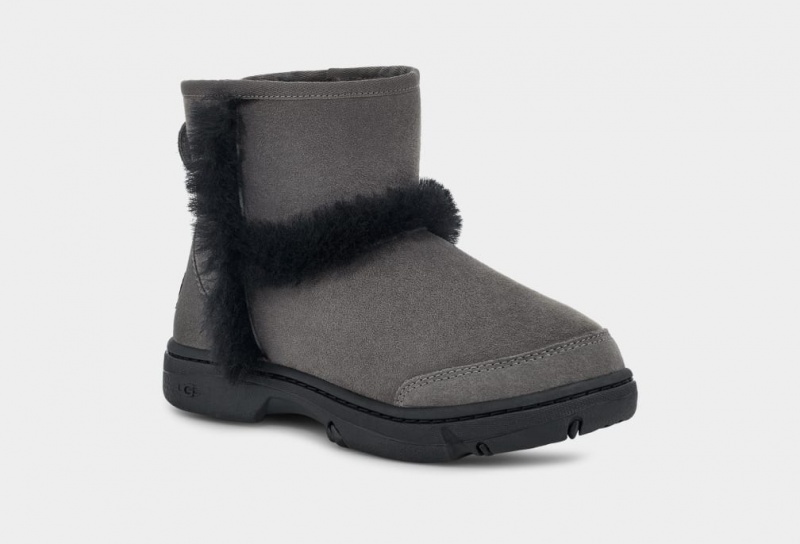 Ugg Sunburst Mini Stövlar Dam Grå | Sverige-90467