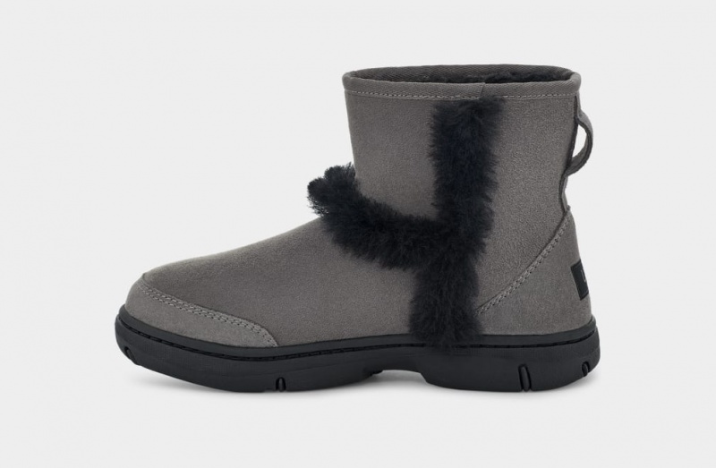 Ugg Sunburst Mini Stövlar Dam Grå | Sverige-90467