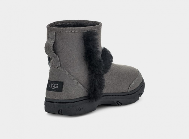 Ugg Sunburst Mini Stövlar Dam Grå | Sverige-90467