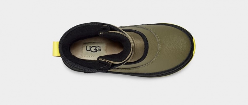 Ugg Taney Weather Stövlar Barn Olivgröna Svarta | Sverige-85361