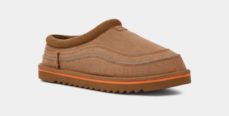 Ugg Tasman Cali Wave Tofflor Herr Bruna Orange | Sverige-86092