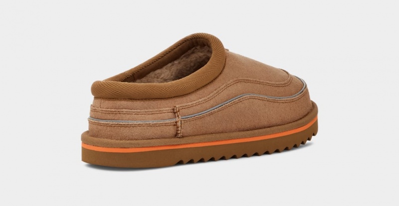 Ugg Tasman Cali Wave Tofflor Herr Bruna Orange | Sverige-86092