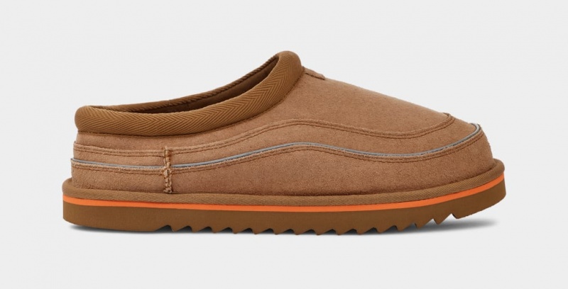 Ugg Tasman Cali Wave Tofflor Herr Bruna Orange | Sverige-86092