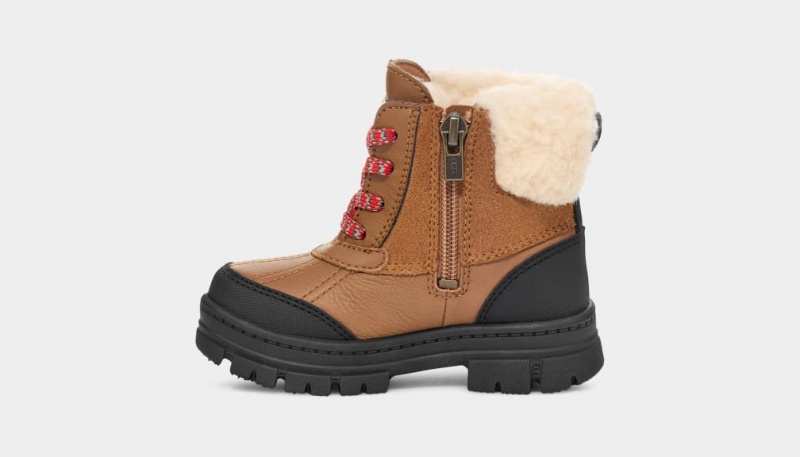 Ugg Toddler Ashton Addie Vinterstövlar Barn Bruna | Sverige-84601