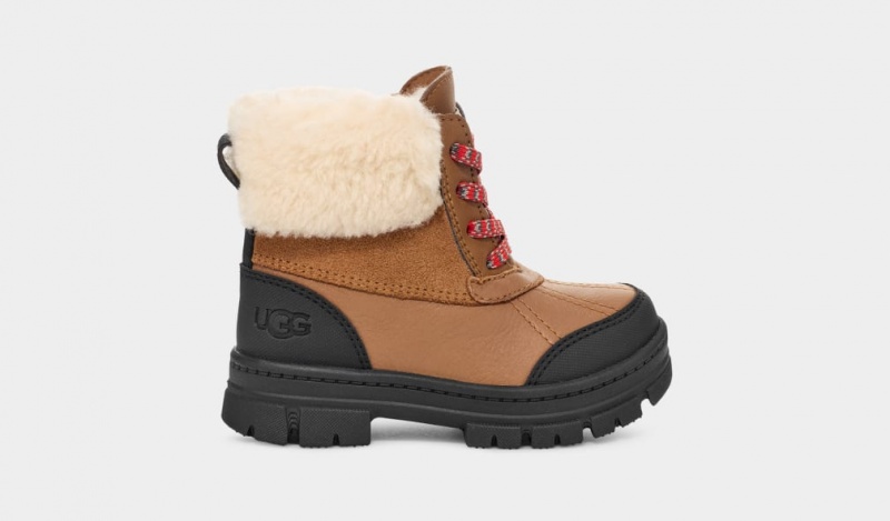 Ugg Toddler Ashton Addie Vinterstövlar Barn Bruna | Sverige-84601