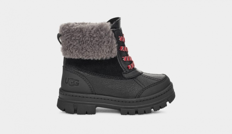 Ugg Toddler Ashton Addie Vinterstövlar Barn Svarta | Sverige-74695