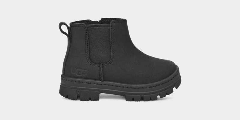 Ugg Toddler Ashton Chelsea Stövlar Barn Svarta | Sverige-25960