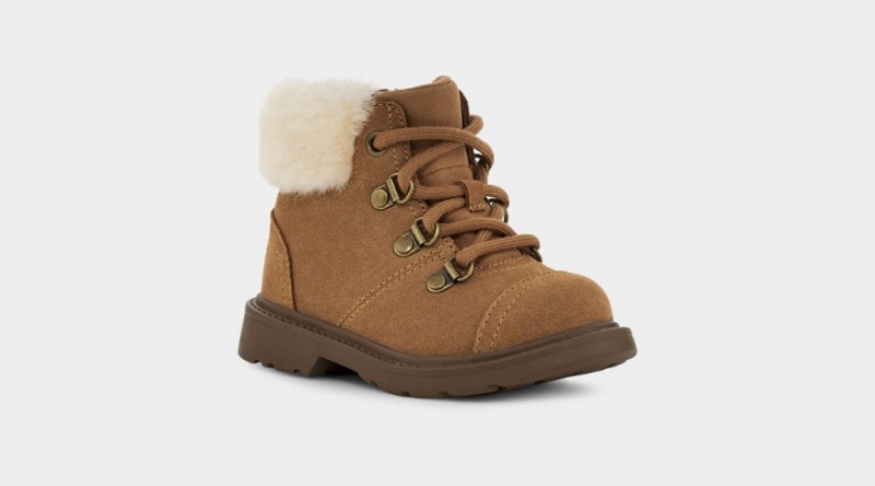 Ugg Toddler Azell Hiker Weather Stövlar Barn Bruna | Sverige-87435