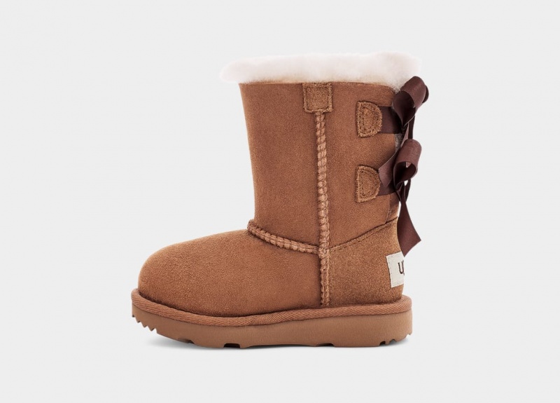 Ugg Toddler Bailey Bow II Stövlar Barn Bruna | Sverige-56739