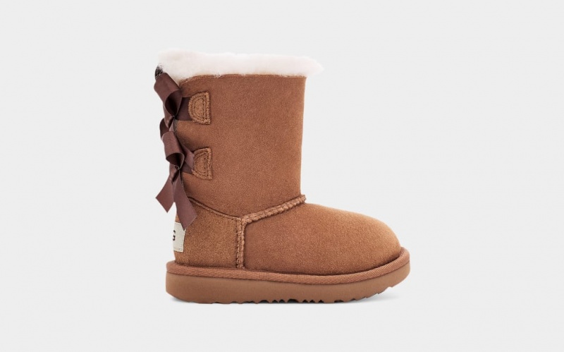 Ugg Toddler Bailey Bow II Stövlar Barn Bruna | Sverige-56739